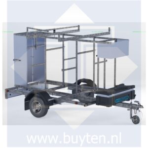 Steigeraanhanger 305 Afsluitbaar 1350kg BOX