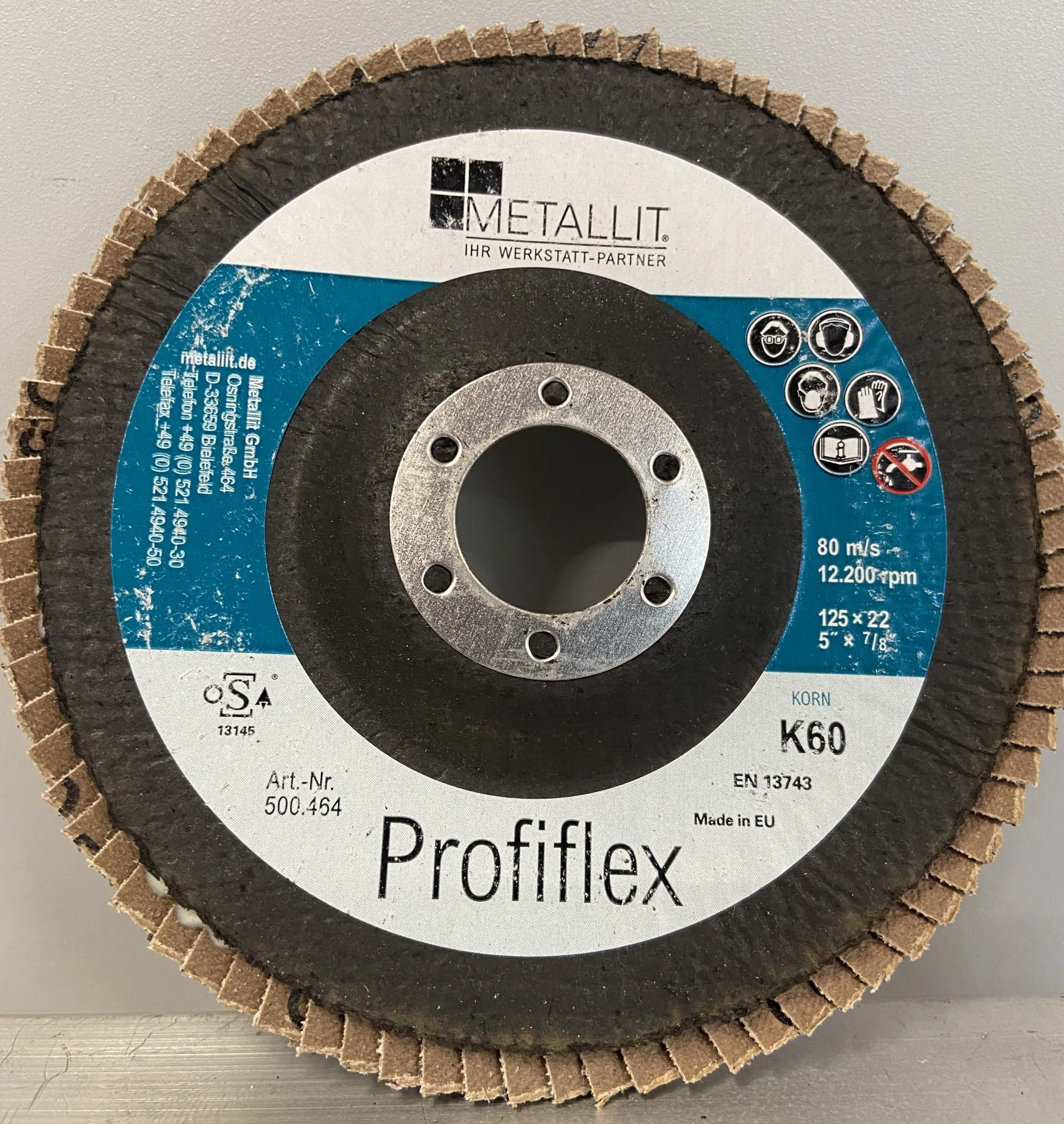 Lamellen schuurschijf 115K40 - Afbeelding 2