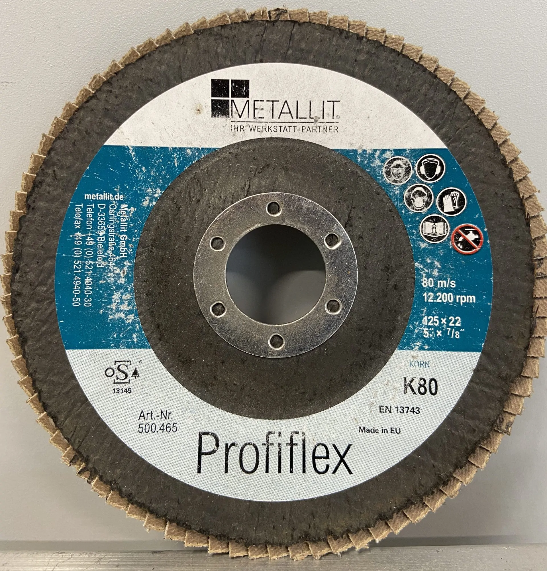 Lamellen schuurschijf 115K40 - Afbeelding 3