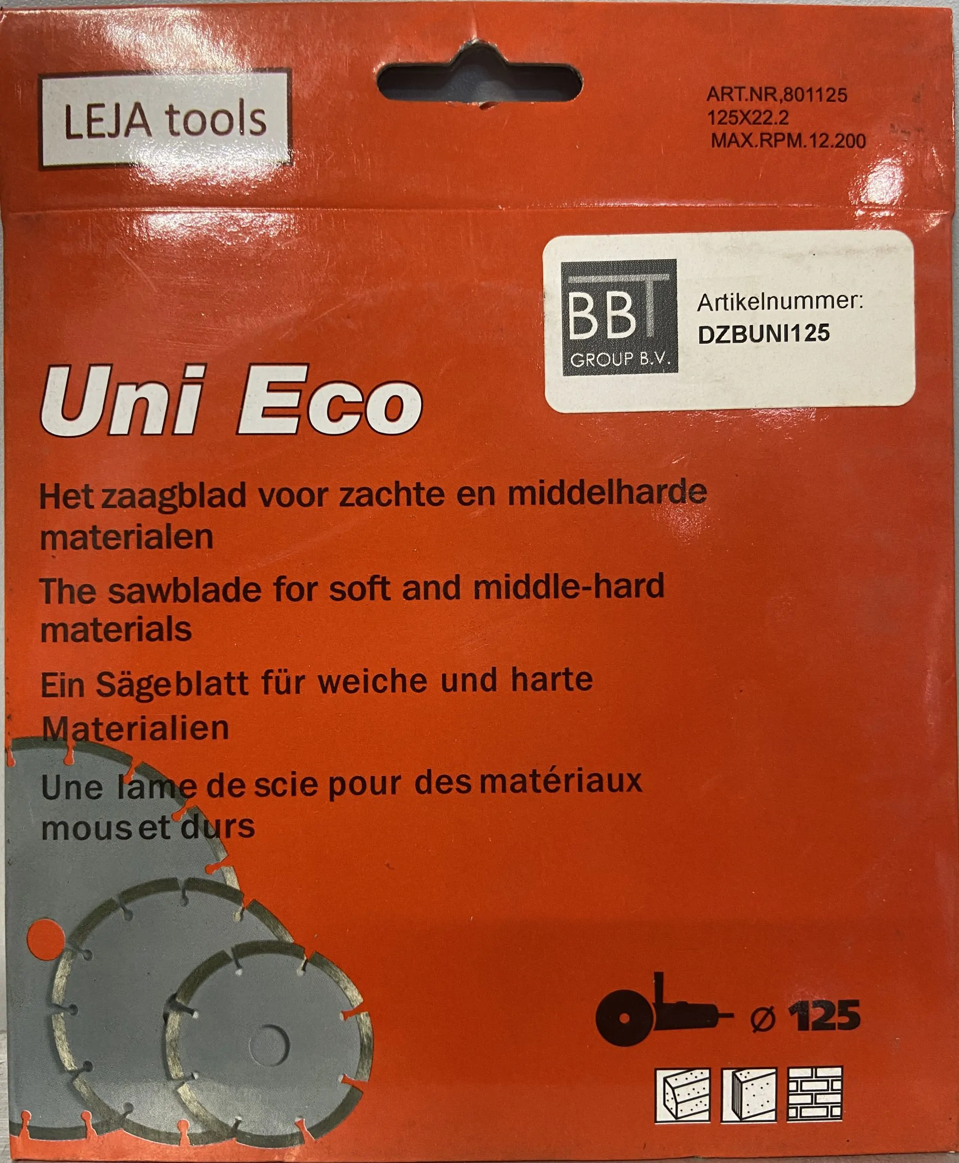Diamant schijven Uni Eco 180 - Afbeelding 2