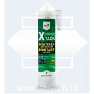 TEC7 X-Tack ZWART