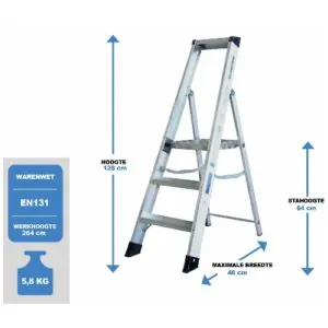 Mamut Bordestrap 3 treden