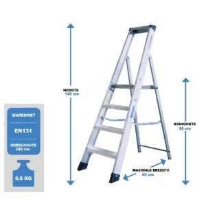 Mamut Bordestrap 4 treden