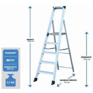 Mamut Bordestrap 5 treden