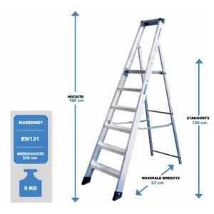 Mamut Bordestrap 6 treden