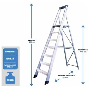 Mamut Bordestrap 7 treden