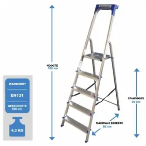 Huishoudtrap Eco 5 treden