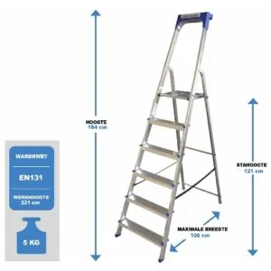 Huishoudtrap Eco 6 treden