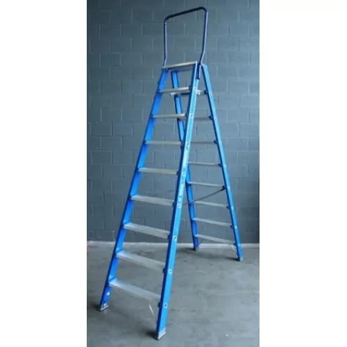 Premium Dubbele trap 2x9 treden