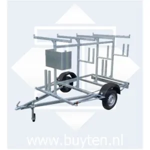 Steigeraanhanger 250 750kg wielhouders