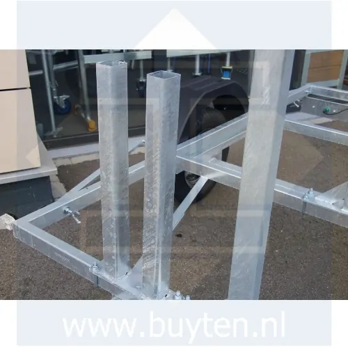 Steigeraanhanger 250 750kg wielhouders - Afbeelding 6