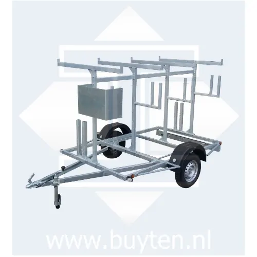 Steigeraanhanger 250 750kg wielhouders