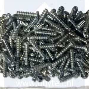 Parker ø5,1x20 voor kunststof