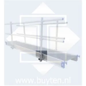 Loopbrug losse leuninghouder