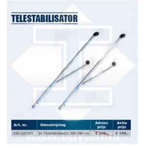Telestabilisators 2x